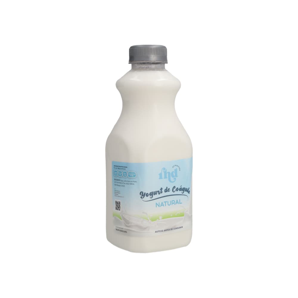 Yogurt probiótico de coágulo natural RHD (1 L) - 4