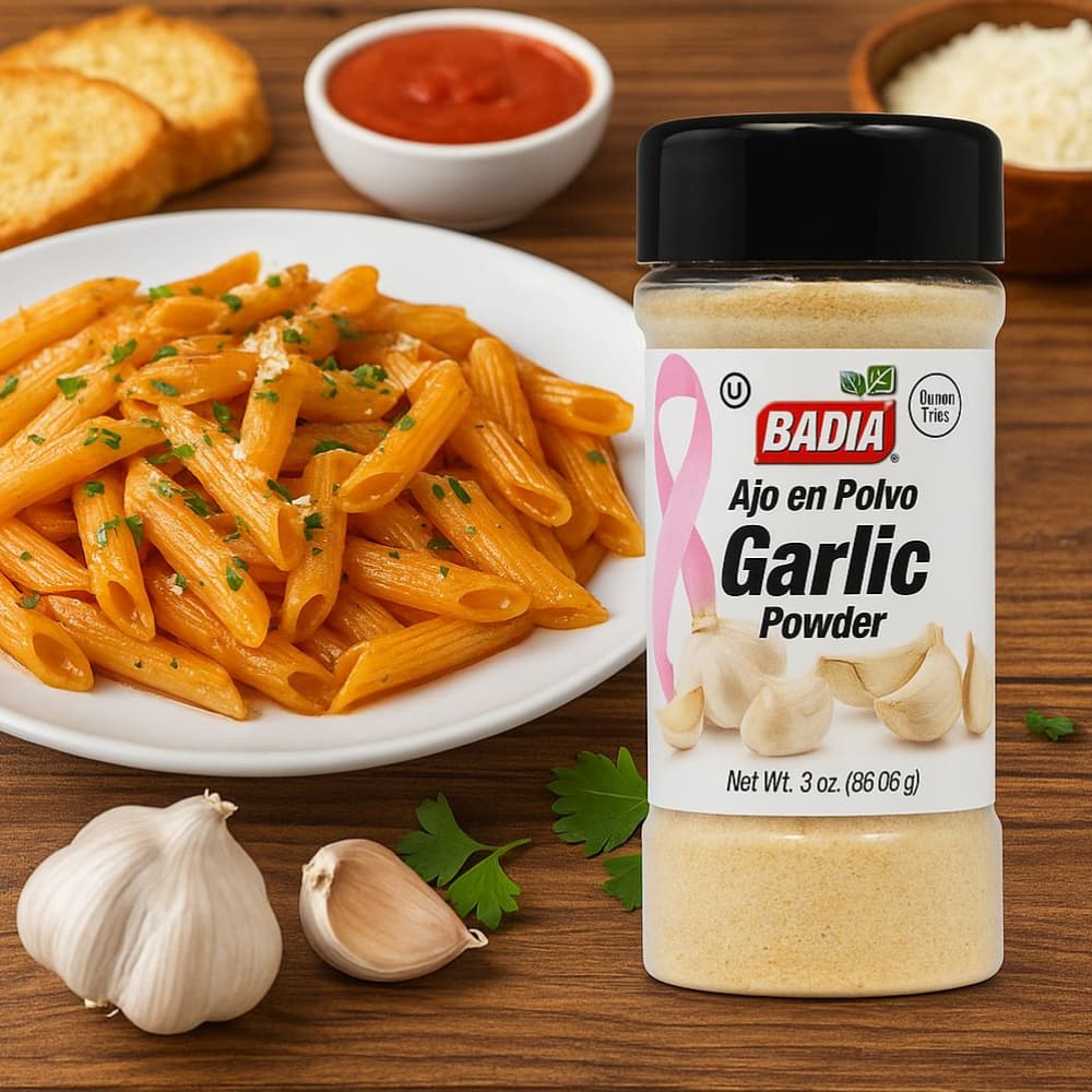 Ajo en polvo Badia (85.05 g / 3 oz) - 5