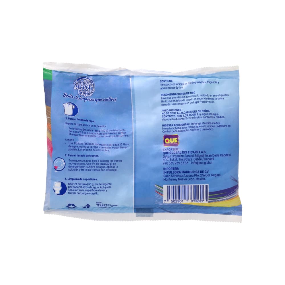 Detergente en polvo Silver Bright (250 g / 8.81 oz) - 2
