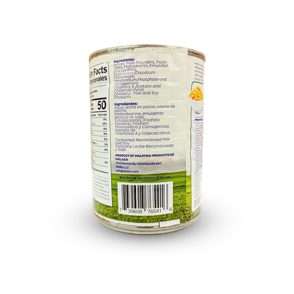 Leche evaporada rellenada Zivel (380 g / 12 oz) - 2