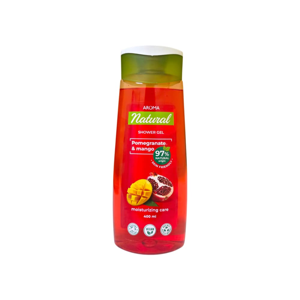 Gel de baño de granada y mango Aroma Natural (400 ml)
