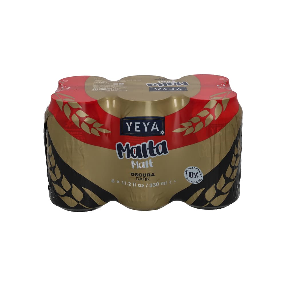 Malta oscura YEYA (6 x 330 ml) - 4
