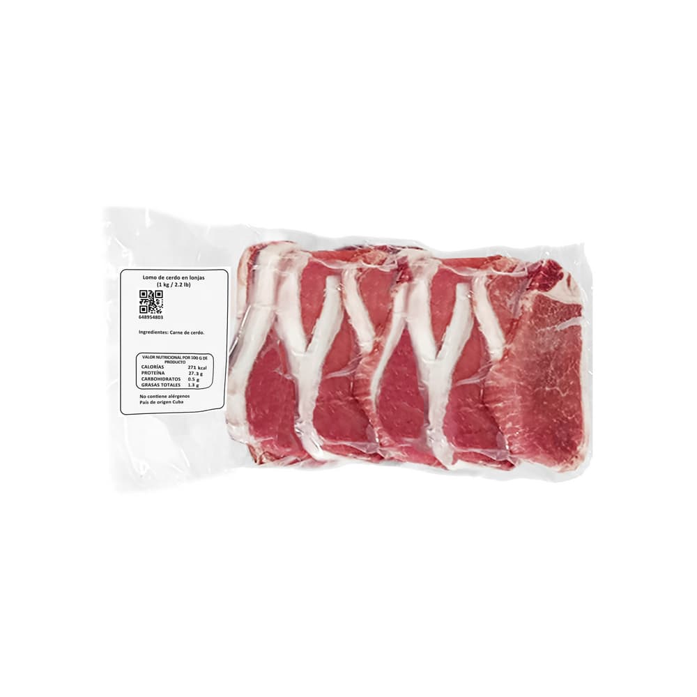 Lomo de cerdo en lonjas Y&D Ricos (1 kg / 2.2 lb) - 6