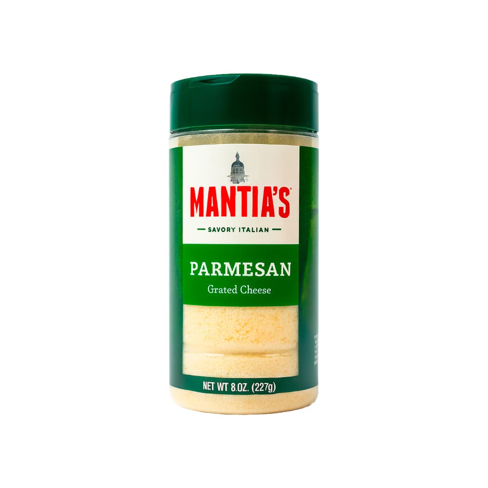 Queso parmesano rallado Mantia' S (227 g / 8 oz)