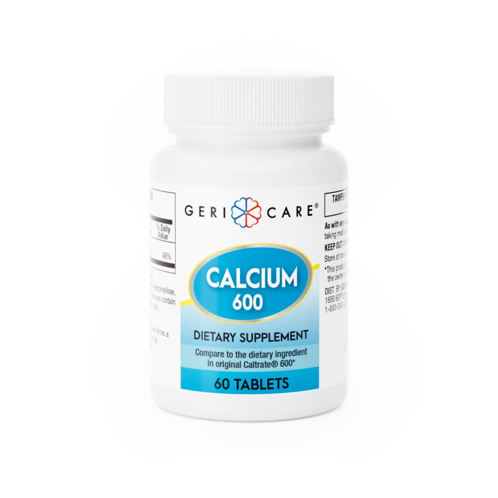 Calcio 600 mg Gericare (60 tabletas)