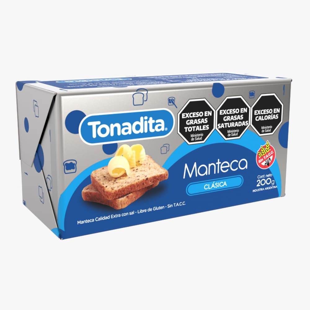 Mantequilla con sal Tonadita (200 g / 7.05 oz) - 2