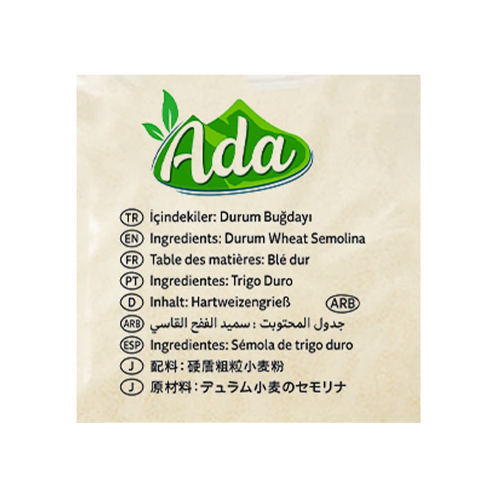 Pasta coditos Ada (500 g / 1.1 lb) - 3