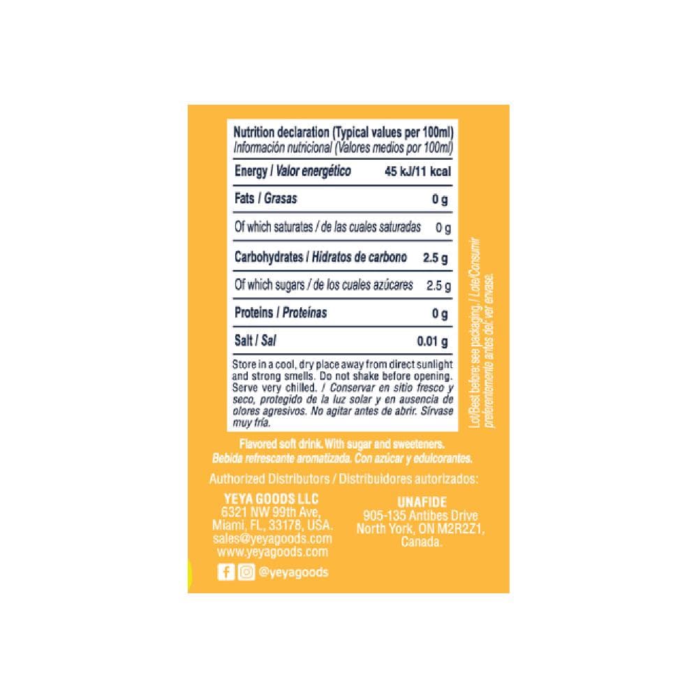 Refresco gaseado de piña YEYA (1.5 L / 50.7 fl oz) - 3
