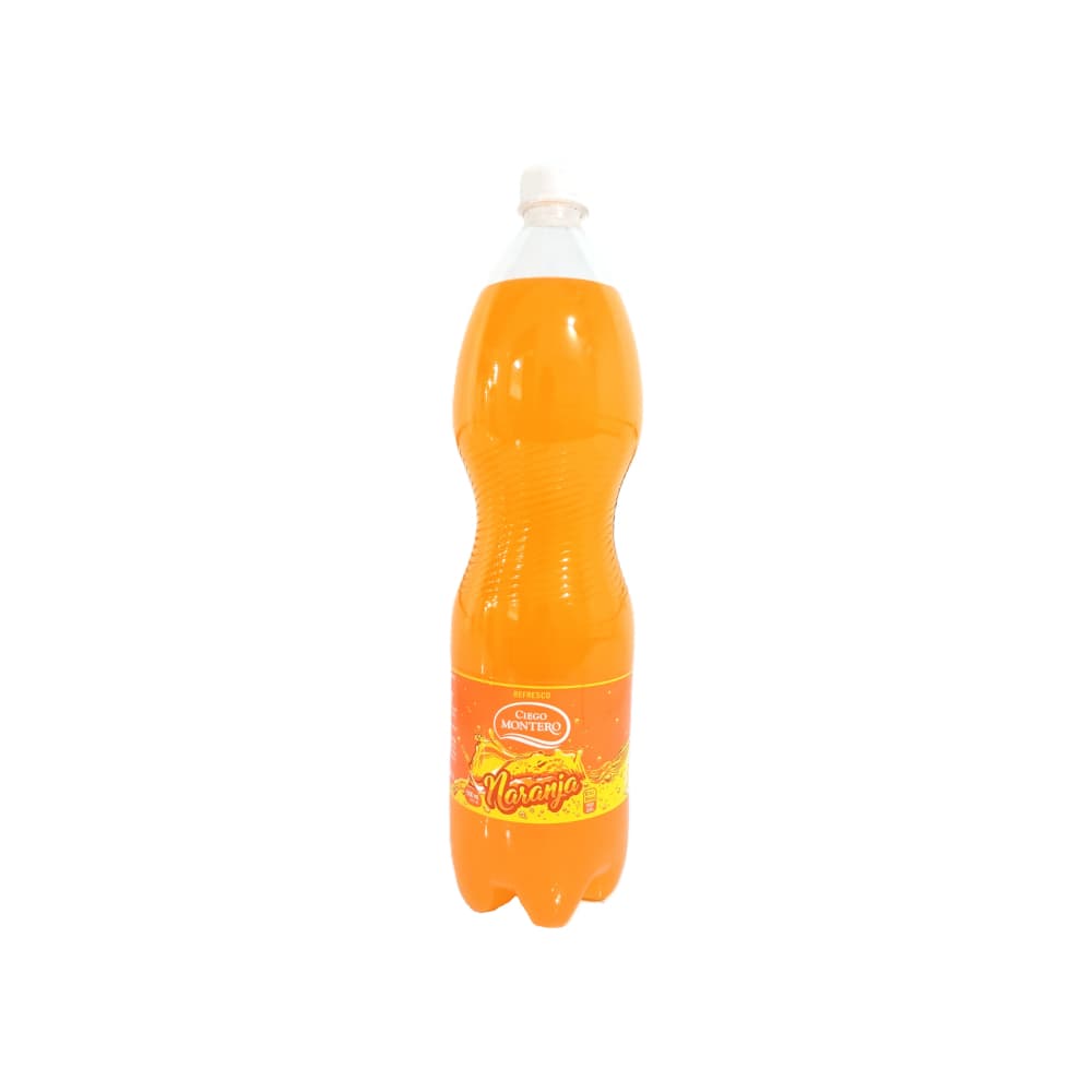 Refresco sabor naranja Ciego Montero (1500 ml)