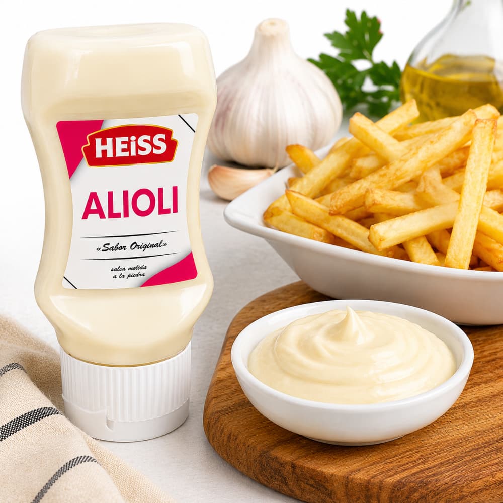 Mayonesa Alioli Heiss (260 g / 9.7 oz) - 3