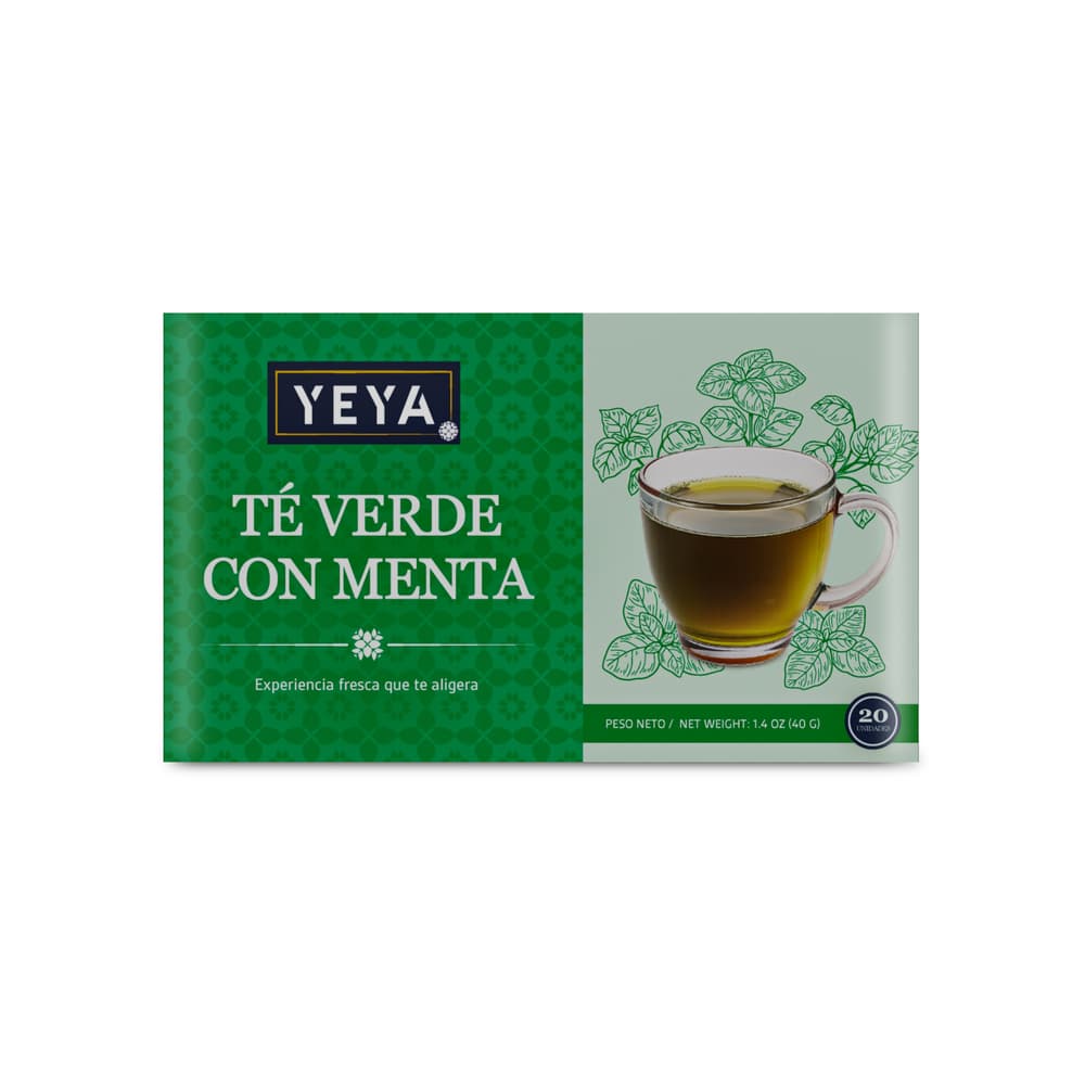 Té verde con menta YEYA (40 g / 1.4 oz) - 2