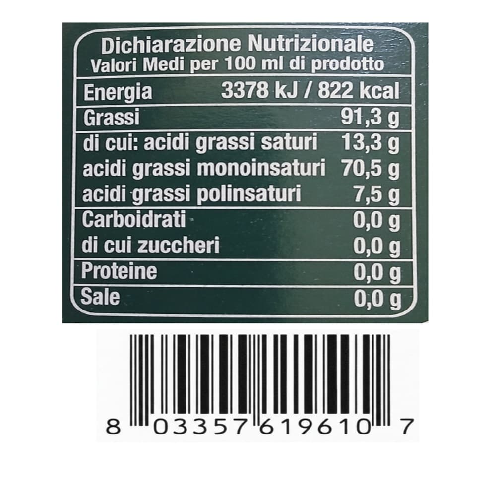 Aceite de oliva extra virgen Dante (1 L) - 3