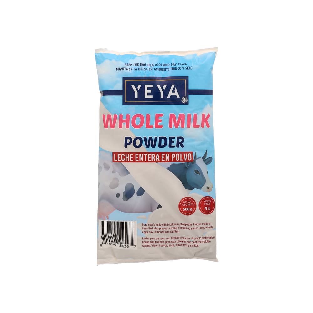Leche entera en polvo YEYA (500 g / 1.1 lb)