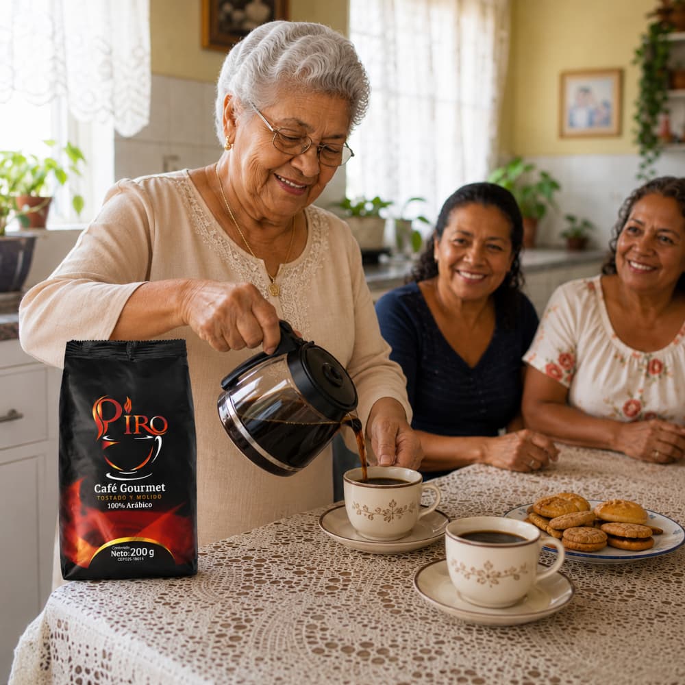 Café gourmet tostado y molido Píro (200 g / 7.05 oz) - 5