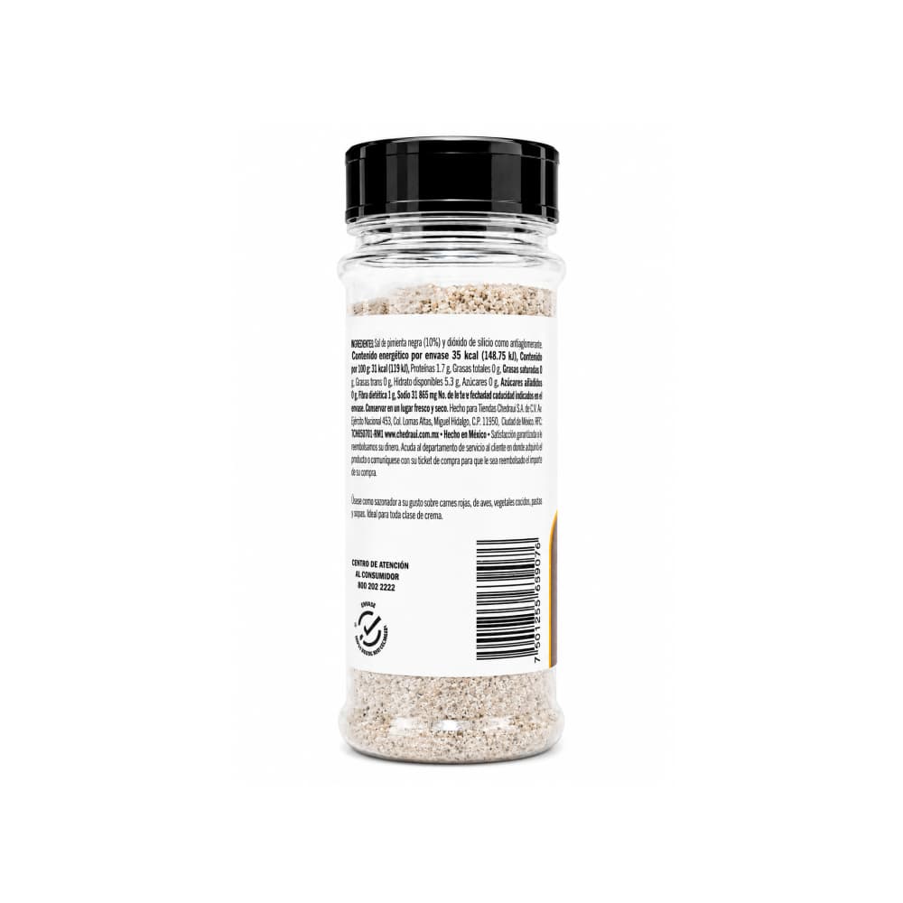 Sal con pimienta negra Selecto Brand (125 g / 4.41 oz) - 2