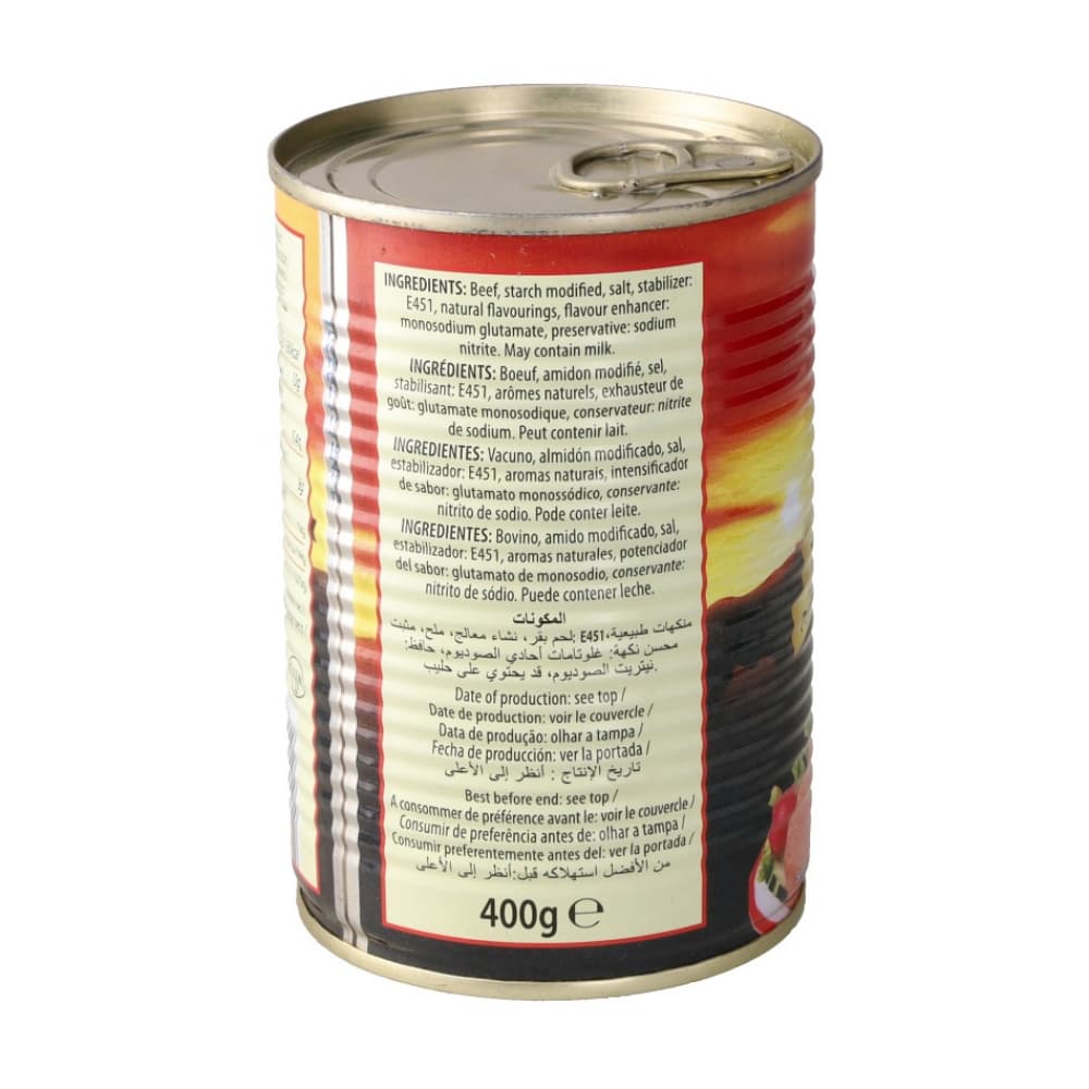 Carne de res enlatada tipo spam Texana (400 g / 14.11 oz) - 2