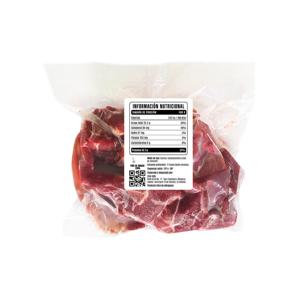 Carne de carnero troceada Cosecha Real (907 g / 2 lb) - 3