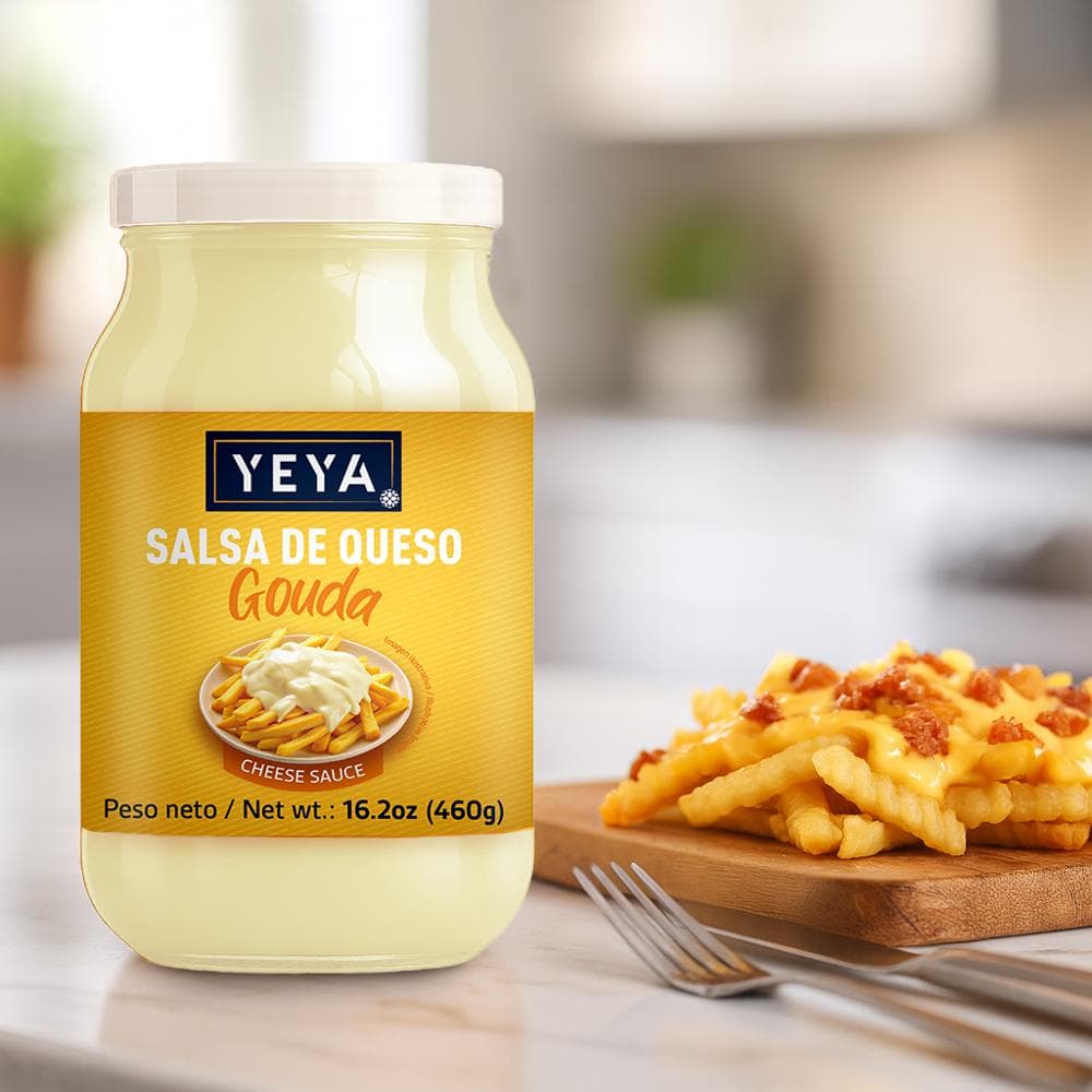 Salsa de queso Gouda YEYA (460 g / 16.2 oz) - 4