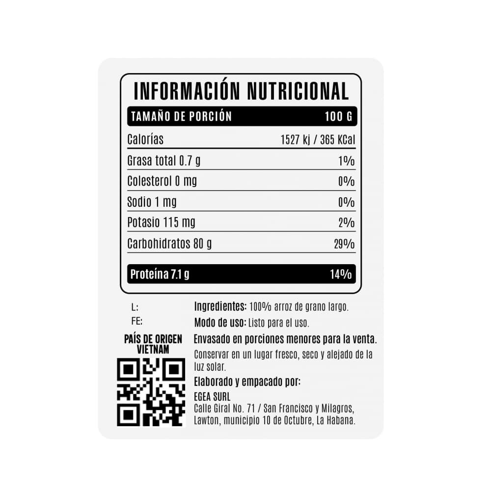 Arroz de grano largo Cosecha Real (1.36 kg / 3 lb) - 4