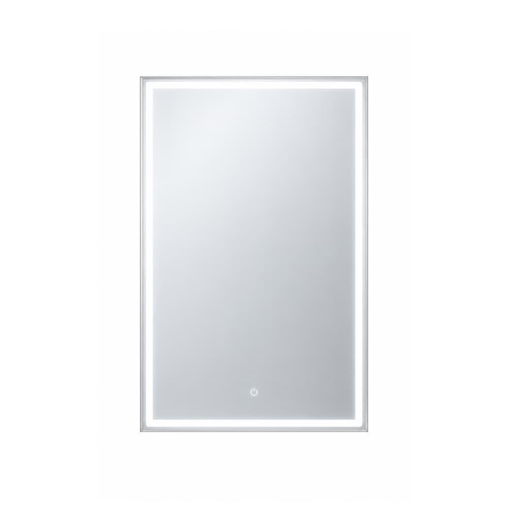 Espejo LED rectangular con iluminación perimetral y diseño moderno Rudenkov L-1270