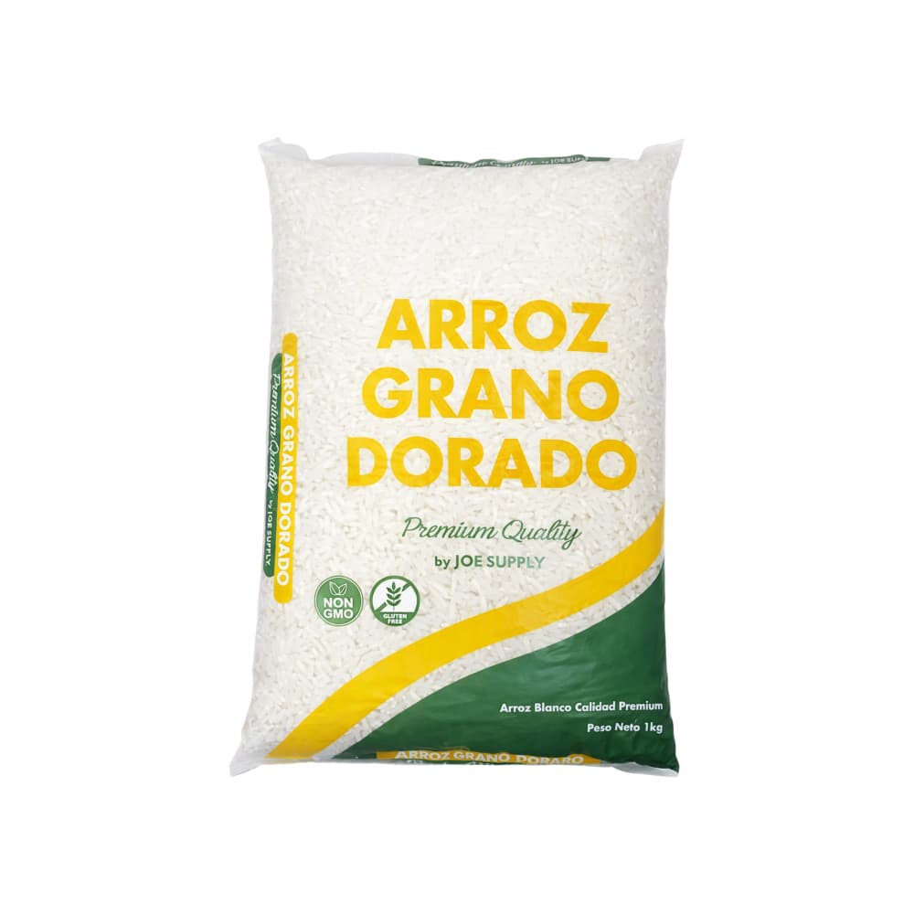 Arroz grano dorado Premium Quality (1 kg / 2.2 lb)