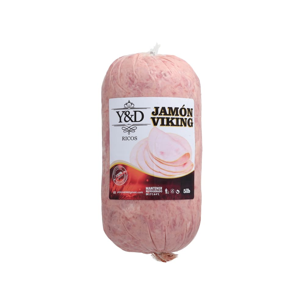 Jamón vicking Y&D Ricos (2.27 kg / 5.0 Lb) - 6