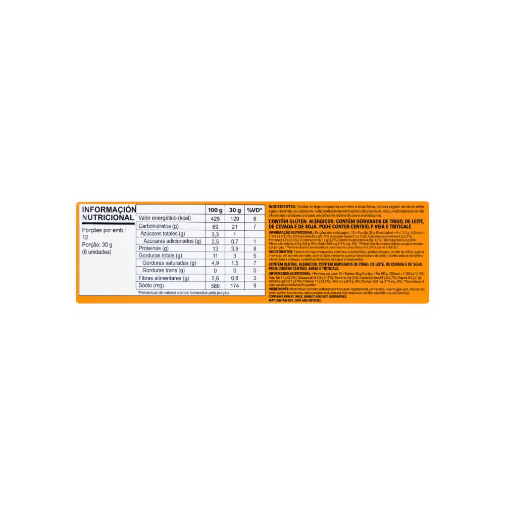 Galletas cream cracker Todeschini (360 g / 12.7 oz) - 5