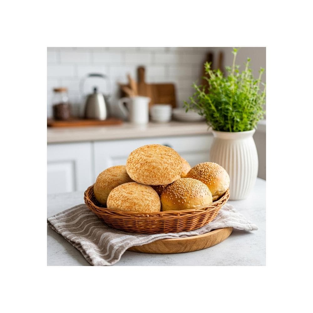 Panecillo de sémola de trigo duro congelado YEYA (681 g / 1.5 lb) - 3