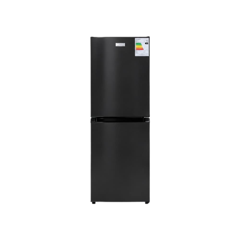 Refrigerador de 226 L / 8 pies cúbicos gris con dos puertas negras Royal RF800SBM