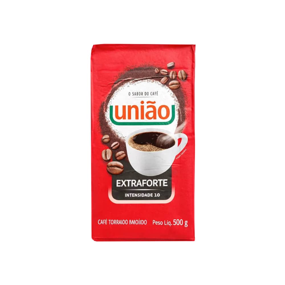 Café tostado y molido extra fuerte União (500 g / 1.1 lb)