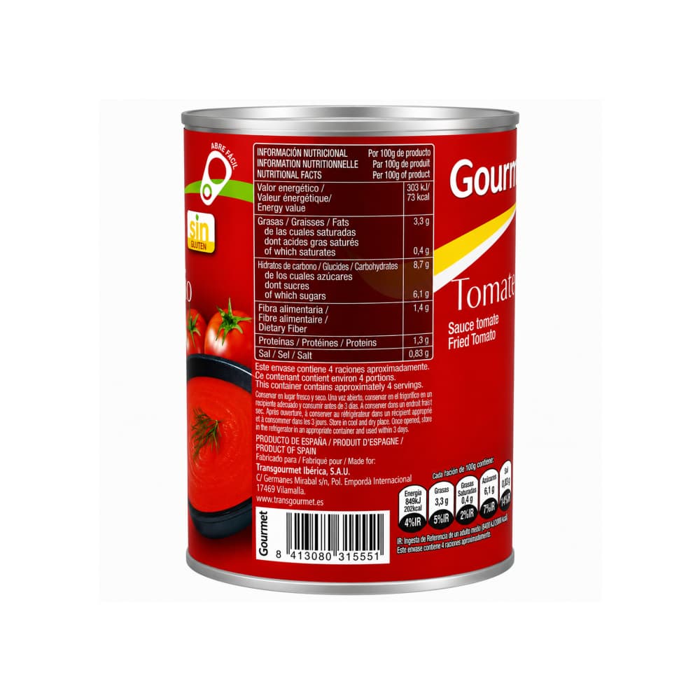 Tomate frito Gourmet (400 g / 14.1 oz) - 2