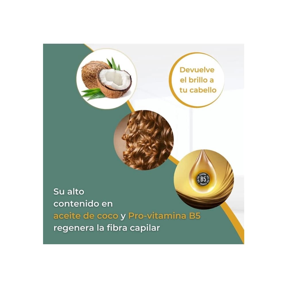 Mascarilla capilar profesional de aceite de coco Lov'yc (700 ml) - 4