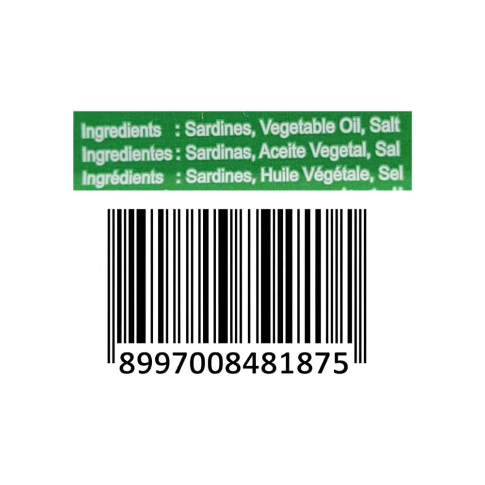 Sardinas en aceite vegetal San Avellino (125 g / 4.40 oz) - 12