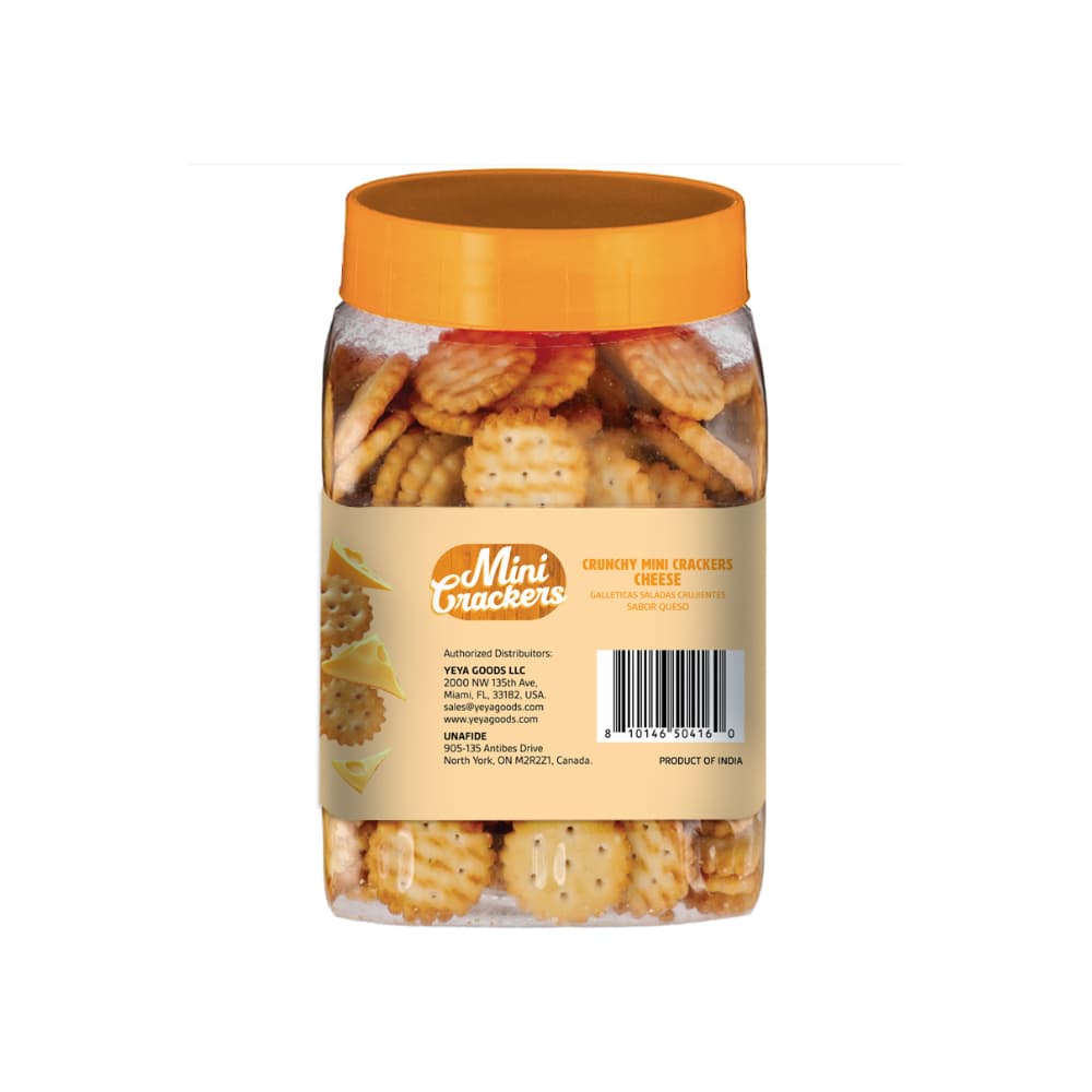 Galleticas saladas sabor queso YEYA (227 g / 8 oz) - 2