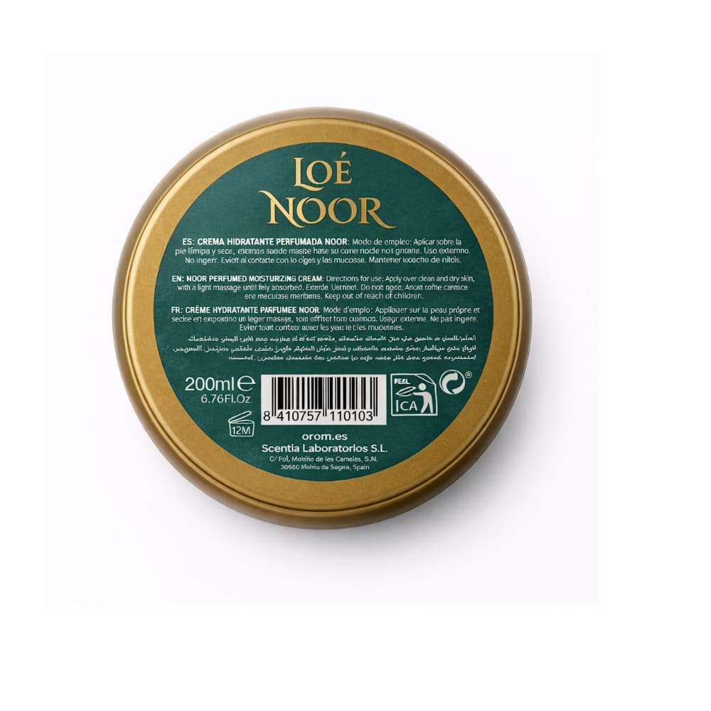 Crema hidratante perfumada Noor de Loé (200 ml) - 3