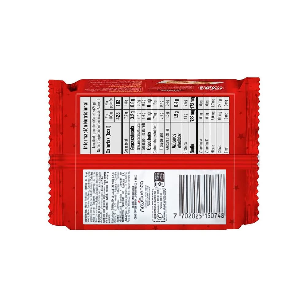 Galletas saladas tradicional Saltín Noel (102 g / 3.6 oz) - 3