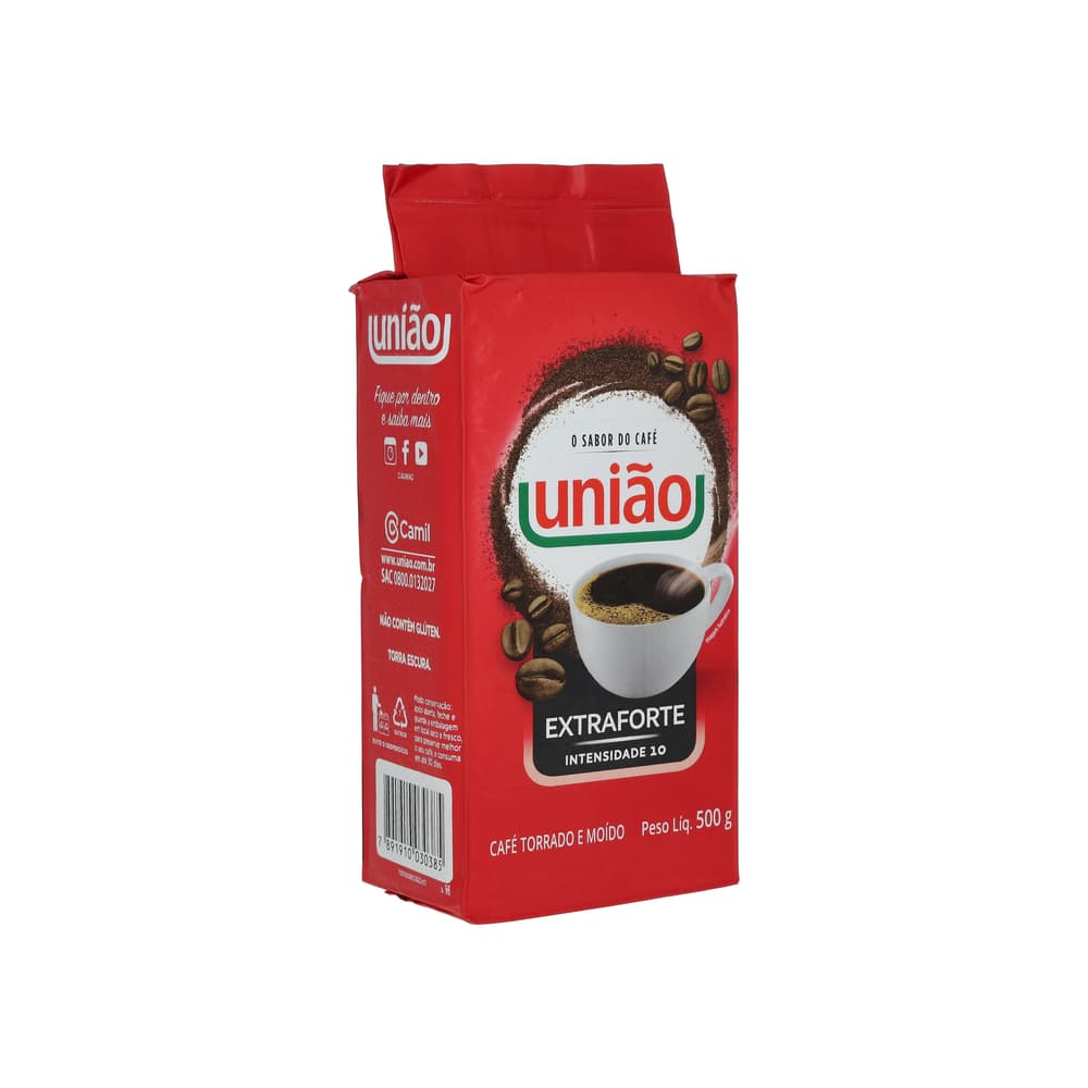 Café tostado y molido extra fuerte União (500 g / 1.1 lb) - 4