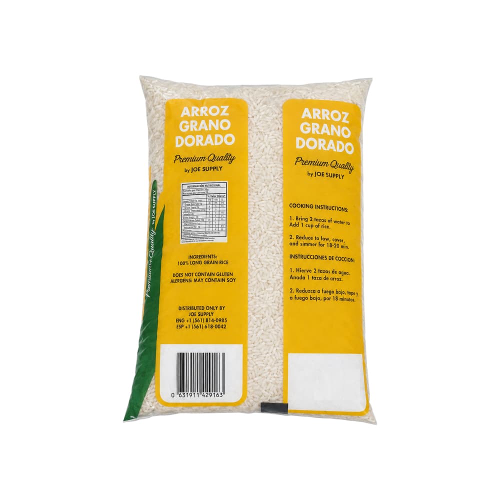 Arroz grano dorado Premium Quality (1 kg / 2.2 lb) - 2