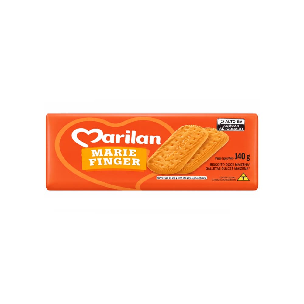 Galleta dulce de maizena Maria Finger Marilan (140 g / 4.9 oz)
