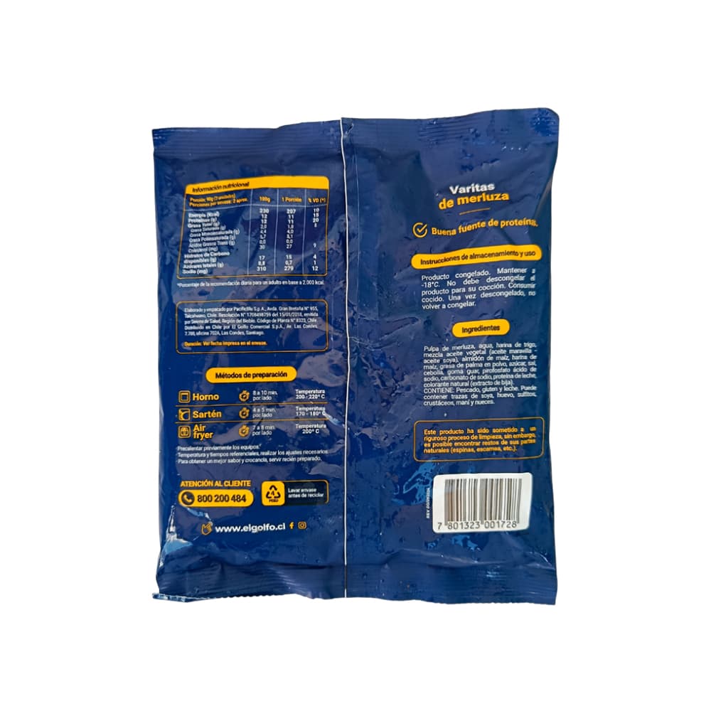 Varitas de merluza El Golfo (200 g / 7.05 oz) - 2