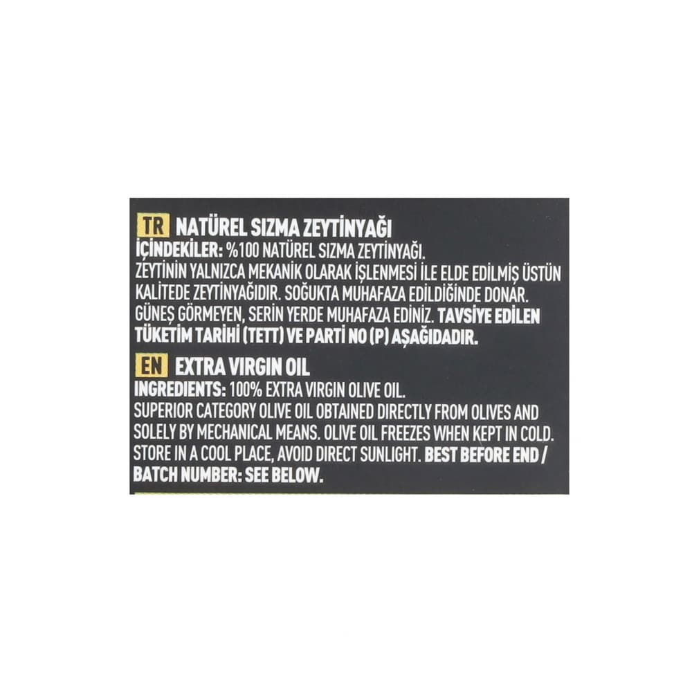 Aceite de oliva extra virgen Marmarabirlik (500 ml) - 4