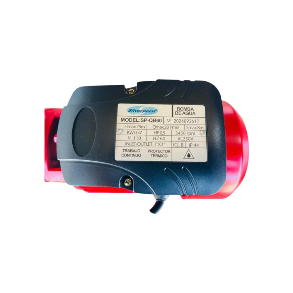 Bomba de agua 0.5 HP Silverpont SP-QB60 - 3