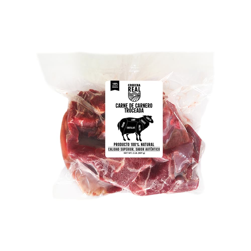 Carne de carnero troceada Cosecha Real (907 g / 2 lb) - 2