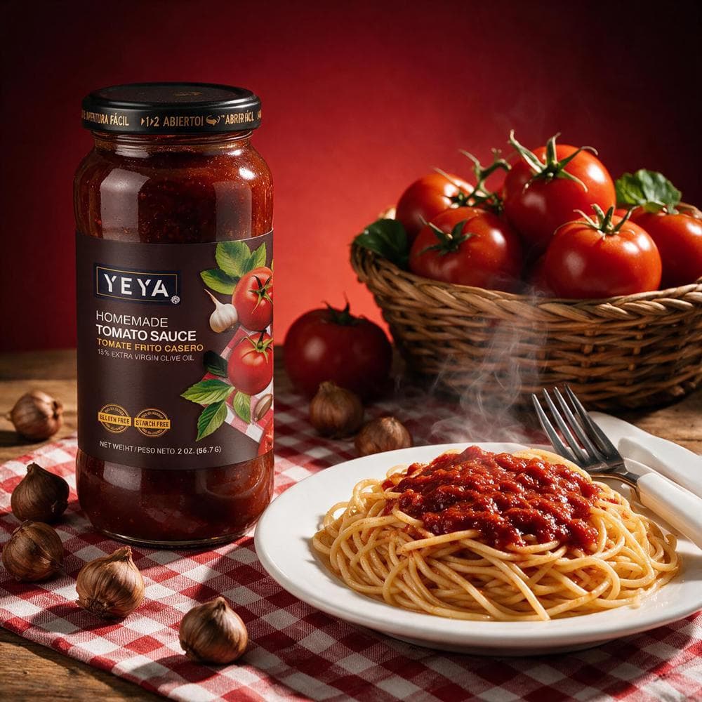 Tomate frito casero YEYA (560 g / 1.23 lb) - 6