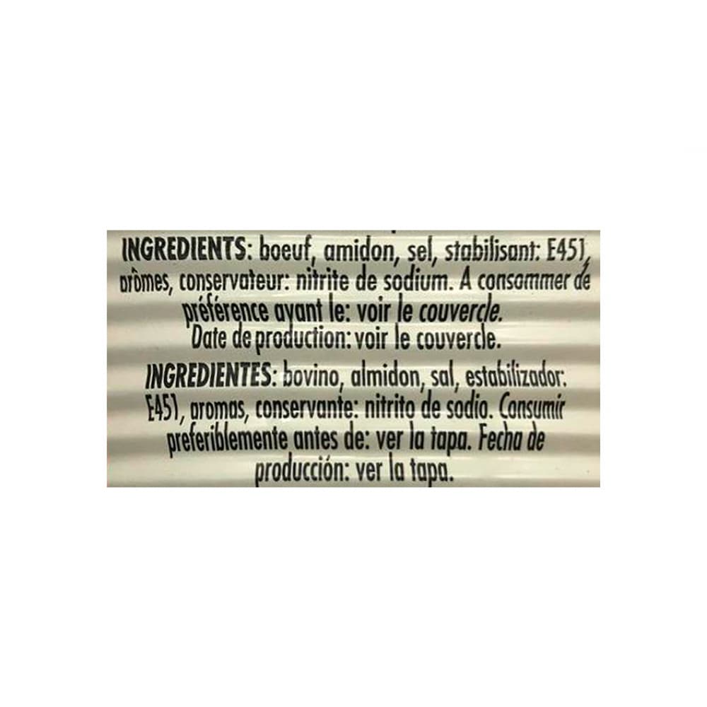 Carne de res tipo spam Texana (400 g / 14.10 oz) - 3