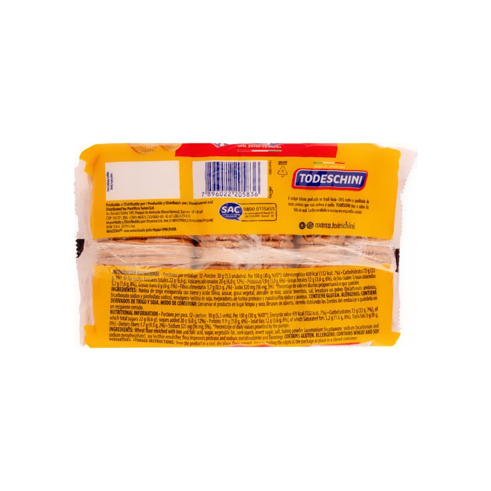 Galletas de maicena Todeschini (360 g / 12.7 oz) - 2