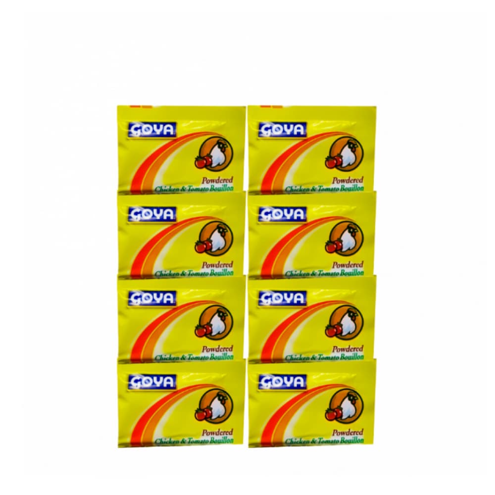Caldo con sabor a pollo y tomate Goya (64 g / 2.25 oz) - 3