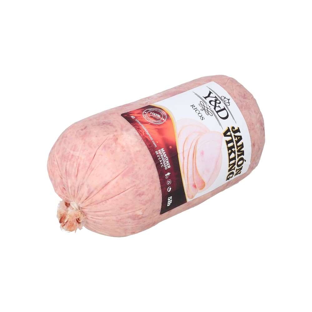 Jamón vicking Y&D Ricos (2.27 kg / 5.0 Lb) - 4