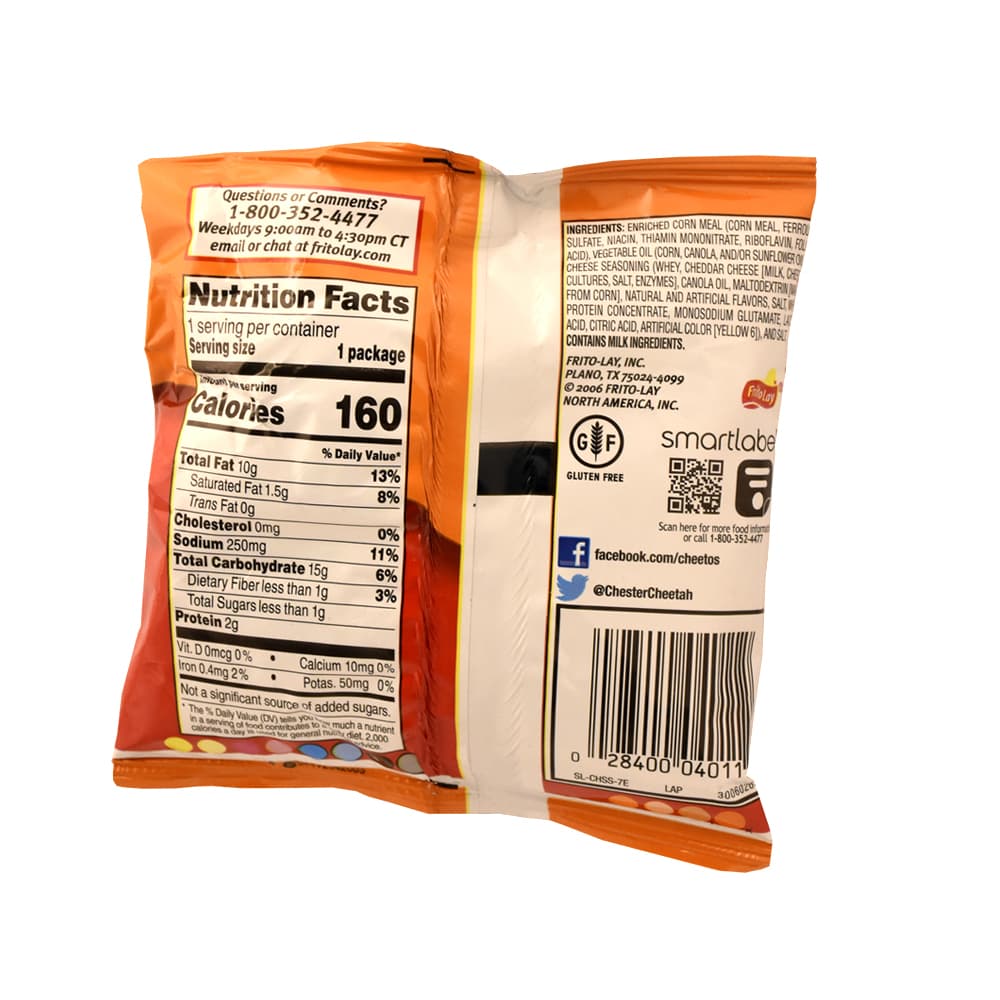 Botanas con sabor a queso real Cheetos (28.3 g / 1 oz) - 3