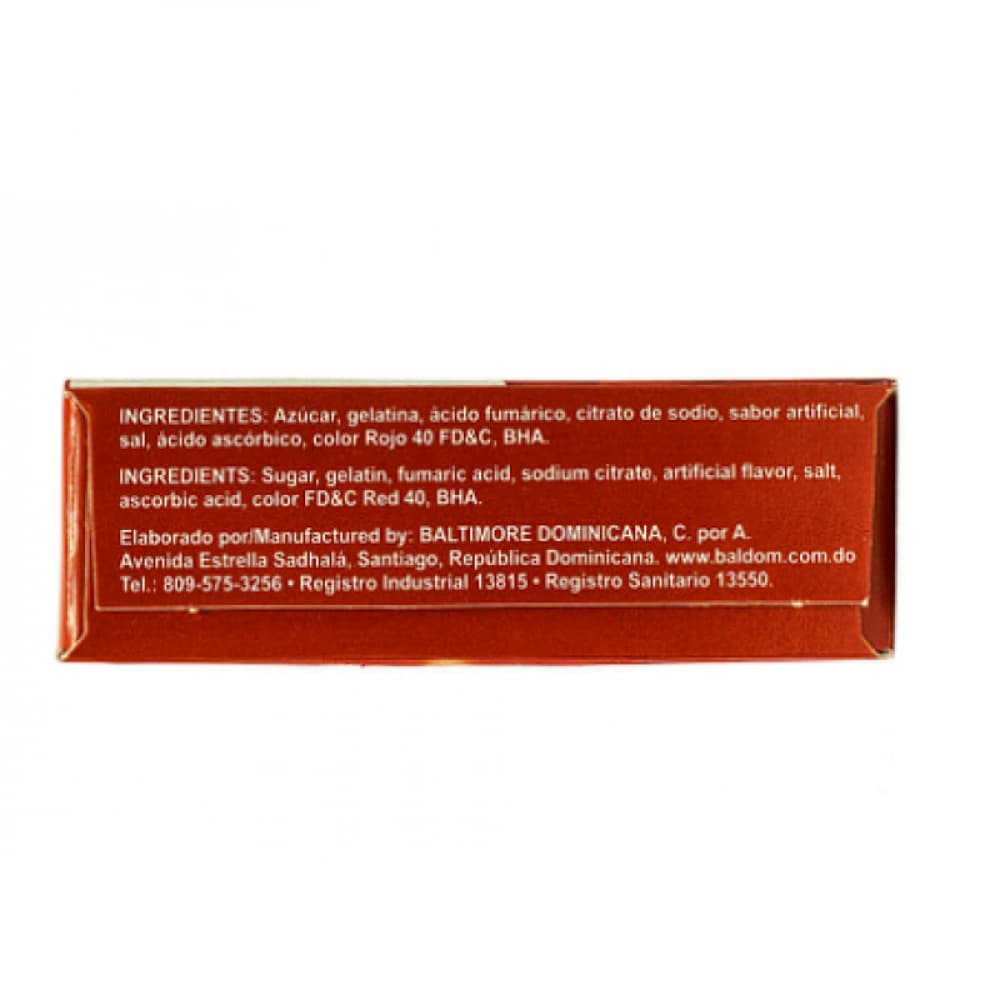 Gelatina sabor frambuesa Oli (85 g / 3 oz) - 5